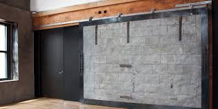 Build.com has been visited by 100k+ users in the past month Axel Flat Track Rustic Wood Barn Door Hardware Krownlab