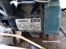 Dengan dua pilihan pompa otomatis dan non otomatis, buruan digas gan! 27augusta Com Pompa Air Booster Shimizu Ps 135 E Otomatis Bermasalah Cara Menangulangi Nya