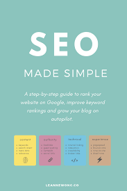 Seo Made Simple A Step By Step Guide To Rank On Google Books Blogs For Life Pinterest Seo Seo Tips And Search Engine
