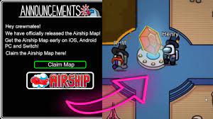 Work together on this airship to carry out the greatest plan. How To Get Among Us Airship Map Early On Android Ios Pc Get Among Us Airship Map Now New Method Youtube