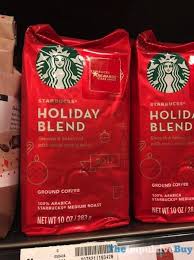 Starbucks Holiday Blend 2017 Ground Coffee Starbucks Holiday Blend Coffee Grounds Starbucks
