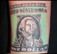 Just your friendly neighborhood founding father, tattoo george. Money Emblem Tattoos American Traditional Tattoos