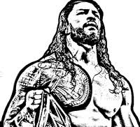 Each printable highlights a word that starts. Wwe World Wrestling Entertainment Coloring Page