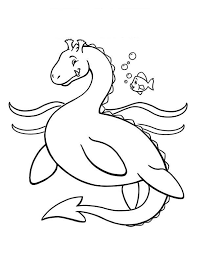 Feel free to color it if you want. Dragon Sea Monster Coloring Page Kids Play Color Monster Coloring Pages Coloring Pages Sea Monsters