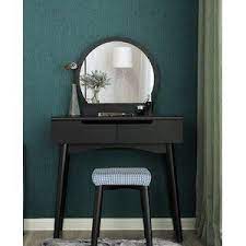 Zipcode Design Betsy Dressing Table Set With Mirror Wayfair Co Uk Dressing Table Set Shabby Chic Table And Chairs Black Dressing Tables