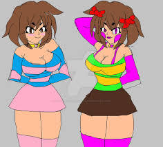 Rule34 Gentle Puppet Mangle Pyro - Three-Way Boob Growth