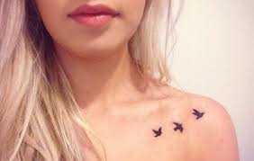 Birds tattoo images & designs. 9233de991ff6fcdeb9d6c9b7fc80511b Jpg 640 406 Bird Shoulder Tattoos Small Shoulder Tattoos Little Bird Tattoos