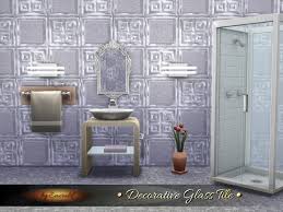 Somertile biarritz beige 3 in. Emerald S Decorative Glass Tile