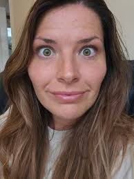 Sorry if I scared anyone. I have to open my eyes wide when sharing eye pics  as I have slightly hooded eyes and my normal eye relaxed you cant hardly  see the