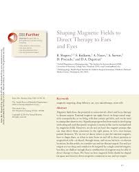 Tiemann law firm, folsom, california. Pdf Shaping Magnetic Fields To Direct Therapy To Ears And Eyes