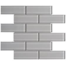 Looking to update your kitchen with a subway tile backsplash? Light Grey Glass Subway Tile Wayfair
