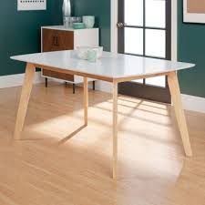 A dining room is so much more than just a table with chairs. Vintage Retro Modern Two Tone Wood 60 Dining Table Modern Wood Dining Room Modern Dining Room Table Wood Dining Room Table