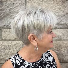 We hope you enjoyed it and if you want to download the pictures in high quality, simply right click the image and choose save as. Gray Undercut Pixie Over 60 Chic Short Haircuts Short Thin Hair Short Hair Styles