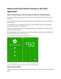 Cash app is a renowned online payment app that enables users to send and receive payment from the friends, family, and retailers. Send And Receive Money On Cash App By Asif Javed Issuu