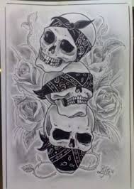 Hear No Evil See No Evil Speak No Evil Clown Drawings Hear No See No Speak No Evil Skulls With Bandana By Rosalinda Evil Skull Tattoo Evil Tattoos Skull Tattoo Design