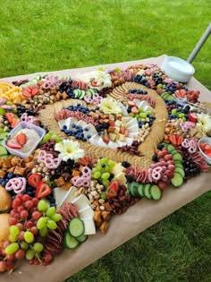 Rustic Wedding Charcuterie Table