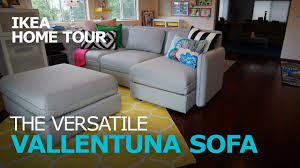 Smart And Durable Vallentuna Sectional Sofa Ikea Home Tour Youtube