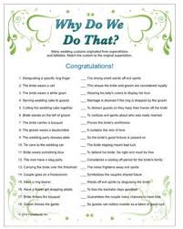 Rd.com knowledge etiquette emma kapotes/rd.com, istock/raya lopez when you're not attending you've been inv. Printable Why Do We Do That Bridal Shower Activities Wedding Traditions Game Printable Bridal Shower Games