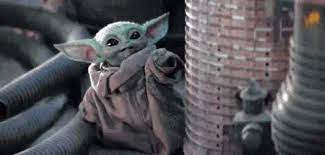 Baby Yoda The Mandalorian Gif Babyyoda Themandalorian Happy Discover Share Gifs Yoda Wallpaper Star Wars Yoda Yoda Gif
