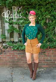 This is a waaay easy and fun diy halloween cactus costume. Diy Cactus Costume Parties For Pennies Cactus Costume Diy Casual Halloween Outfits Cactus Costume