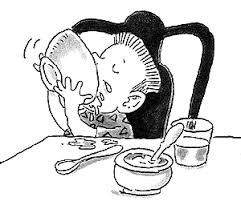 Image result for slurping soup, cartoons