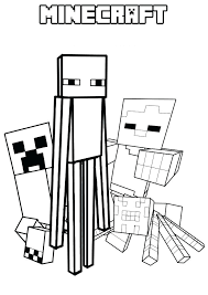 Printable minecraft wither coloring pages. Minecraft Wither Coloring Page Free Printable Coloring Pages For Kids