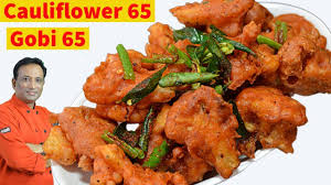 Cauliflower 65 Crispy Cauliflower Fry Recipe Gobi 65 Cauliflower 65 Veggie Fries Fried Cauliflower Gobi 65