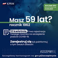 Informacje w tym artykule są aktualizowane. 12 Kwietnia Ruszyla Rejestracja Na Szczepienie Dla Osob Z Rocznika 1962 Aktualnosci Dolnoslaski Urzad Wojewodzki