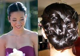 Vietnamese Asian Updo Wedding Simple Wedding Hairstyles Hair Styles Bridal Hairstyles With Braids