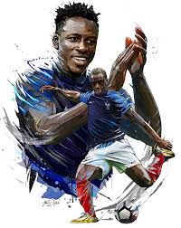 Hotel Equipe De France De Football World Cup 2018 On Behance Football Wallpaper Football Drawing Football Artwork