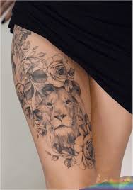 Because Animal Tattoos Are Today S Skin Ink Favorite Wea Re Going To Help You Navigate Through The Jung In 2020 Tatowierungen Oberschenkel Tattoo Tattoo Ideen Frauen