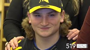 Guelph's Marco Piccioni signs with the Windsor Lancers in OUA football