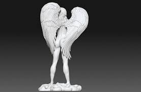Angel Beautiful Woman 3d Print Model 3d Print Model In 2020 Print Models Beautiful Women Art Model
