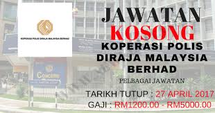 Terbuka kepada warganegara malaysia sahaja. Jawatan Kosong Di Polis Diraja Malaysia Jawat Kosong