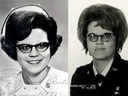 Mary, Queen of the Negritos , with U.S. Airmen @ Clark Airforce base,  Pampanga. Source: Anne Liebovitz May 1968