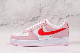 A february 2021 release by nike, the valentines day love letter functions as an ode to the air force 1. Buy Nike Air Force 1 07 Qs Valentine S Day Love Letter Tulip Pink Buythesole