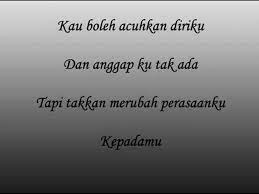 Lirik Aku Mau Once Youtube