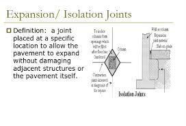 Concrete Expansion Isolation Joints Expansion Joint The Expanse Retaining Wall