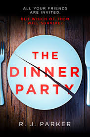 The dinner table is set up on an antique dining room. The Dinner Party By Richard Jay Parker