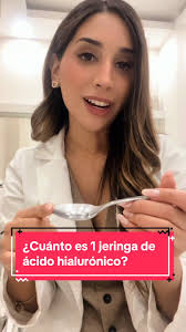 ¿Cuánto es 1 jeringa de ácido hialurónico?