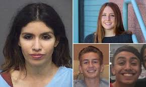 Woman charged over crash that killed three Vegas teens in California