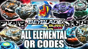 This article is about the takara tomy release. All Elemental Qr Codes Beyblade Burst Rise App Youtube