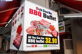 While there are tons of bbq joints located all around seoul, affordable and tasty bbq buffets are harder to find. Korean Bbq Buffet Duk Soone Fresh Meat Store Solaris Mont Kiara