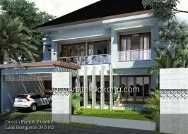 Rumah ukuran 7x15 tampak depan. 47 Desain Rumah 2 Lantai Garasi Dibawah Gif Sipeti