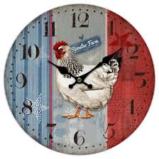 This handcrafted framed décor delivers a traditional farmhouse look by pairing a natural, stained pine. China Shabby Chic Mdf Wooden Round Wall Clock Home Goods Wall Decor China Mdf Animal Wall Clock And Blank Sublimation Mdf Wall Clock Price
