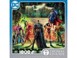 Great savings & free delivery / collection on many items. Jigsaw Ceaco Thomas Kinkade Dc Comics Puzzle The Justice League 1000 Pcs 3154 2 Woodland Resort Com