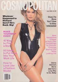 1990 Cosmopolitan Vintage Fashion Magazine Richard Gere Gloria - Etsy Canada