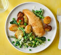 Hood roast vol 5 (shaq). Tarragon Roast Chicken With Summer Greens Recipe Bbc Good Food