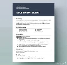 It's a good choice for someone working in the design industry and it this free resume pdf template has a clean design and three different color variations that you can use as a starting point for your resume. Resume Templates Examples Free Word Doc