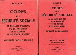 La législation qui régit le système de protection sociale est réunie dans le code de la sécurité sociale. Codes De La Securite Sociale De La Sante Publique De La Mutualite De La Famille Et De L Aide Sociale Et Mutualite Sociale Agricole Par Collectif Bon Couverture Souple 1972 Le Livre